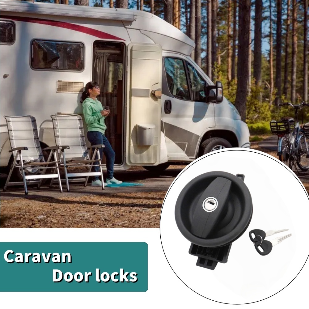 Door Lock - RV Deurslot Verborgen C/W Linkerhand Camper