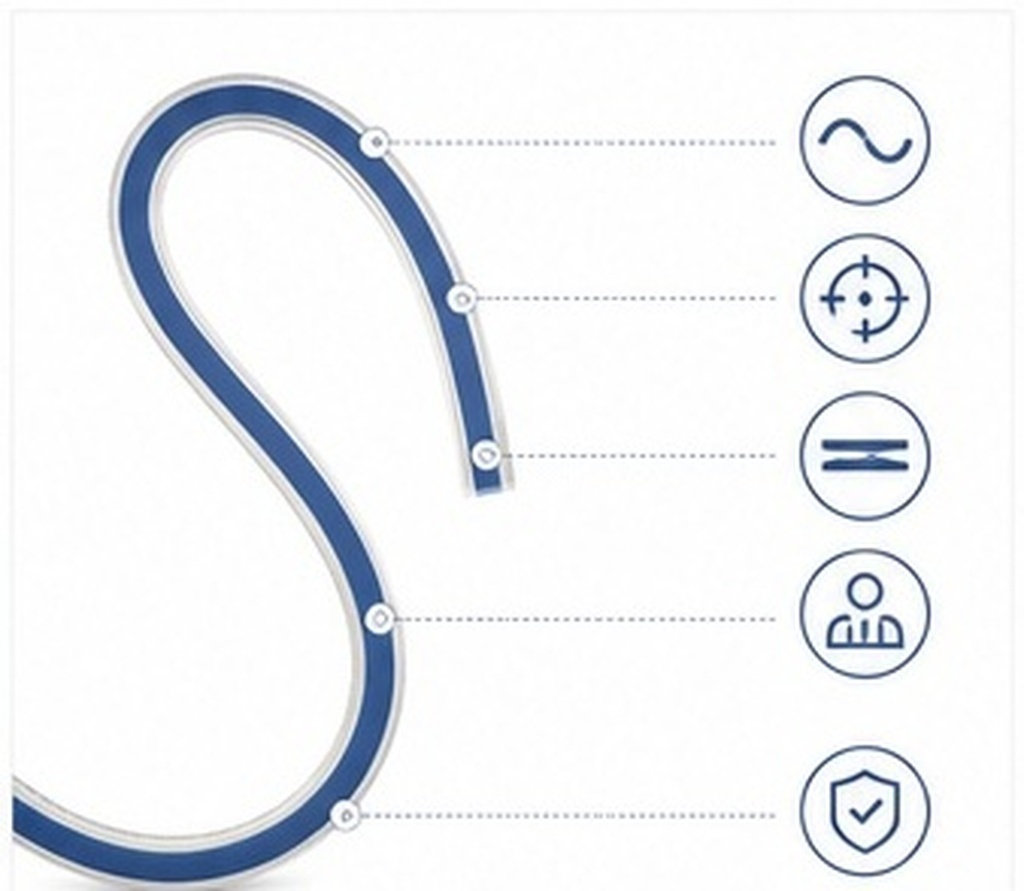 Tape Measure - 50 cm slangvormige liniaal, flexibele meetlint,