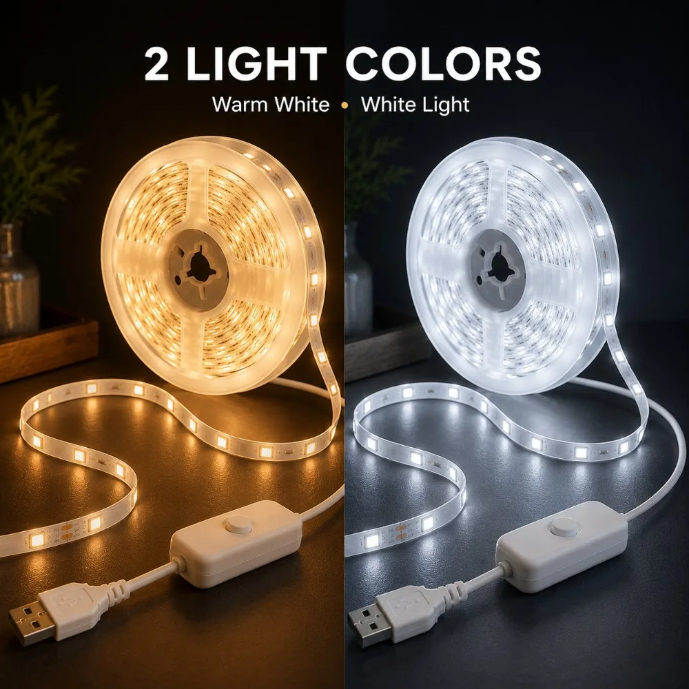 LED-stripverlichting met USB-b - Led Strip Lights recensie en prijs
