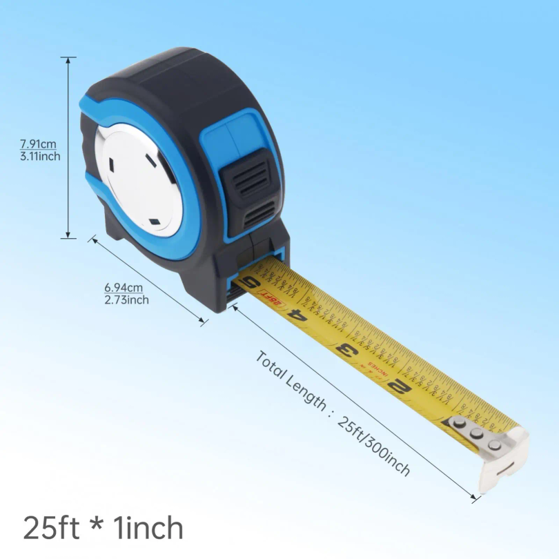 1/8 inch fractiemarkeringen, v - Tape Measure recensie en prijs
