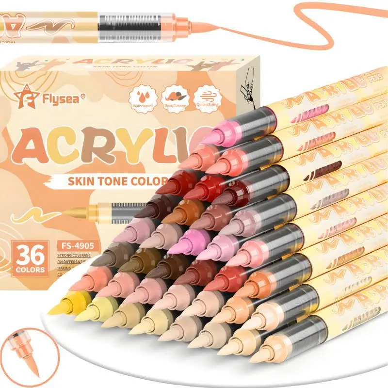 12-72 huidkleurige stiften met - Paint Brush recensie en prijs
