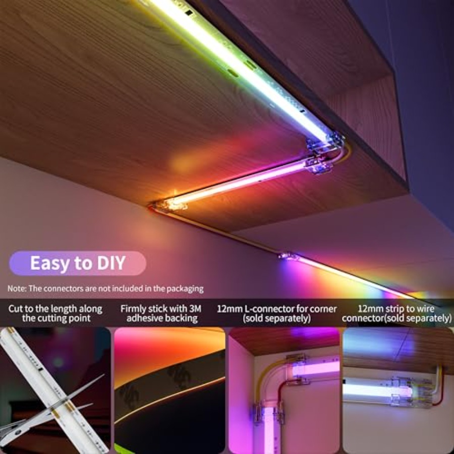 RGB Smart IC COB LED-striplich - Led Strip Lights recensie en prijs