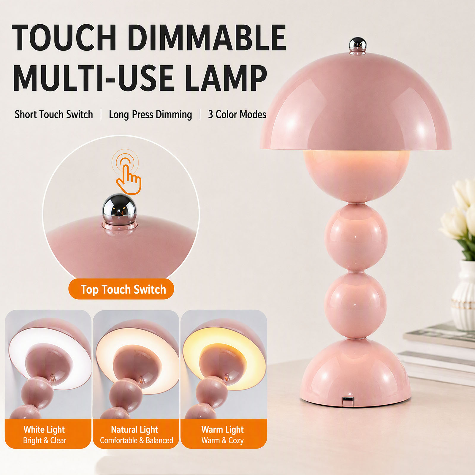Vintage paddenstoel tafellamp  - Light Switch recensie en prijs