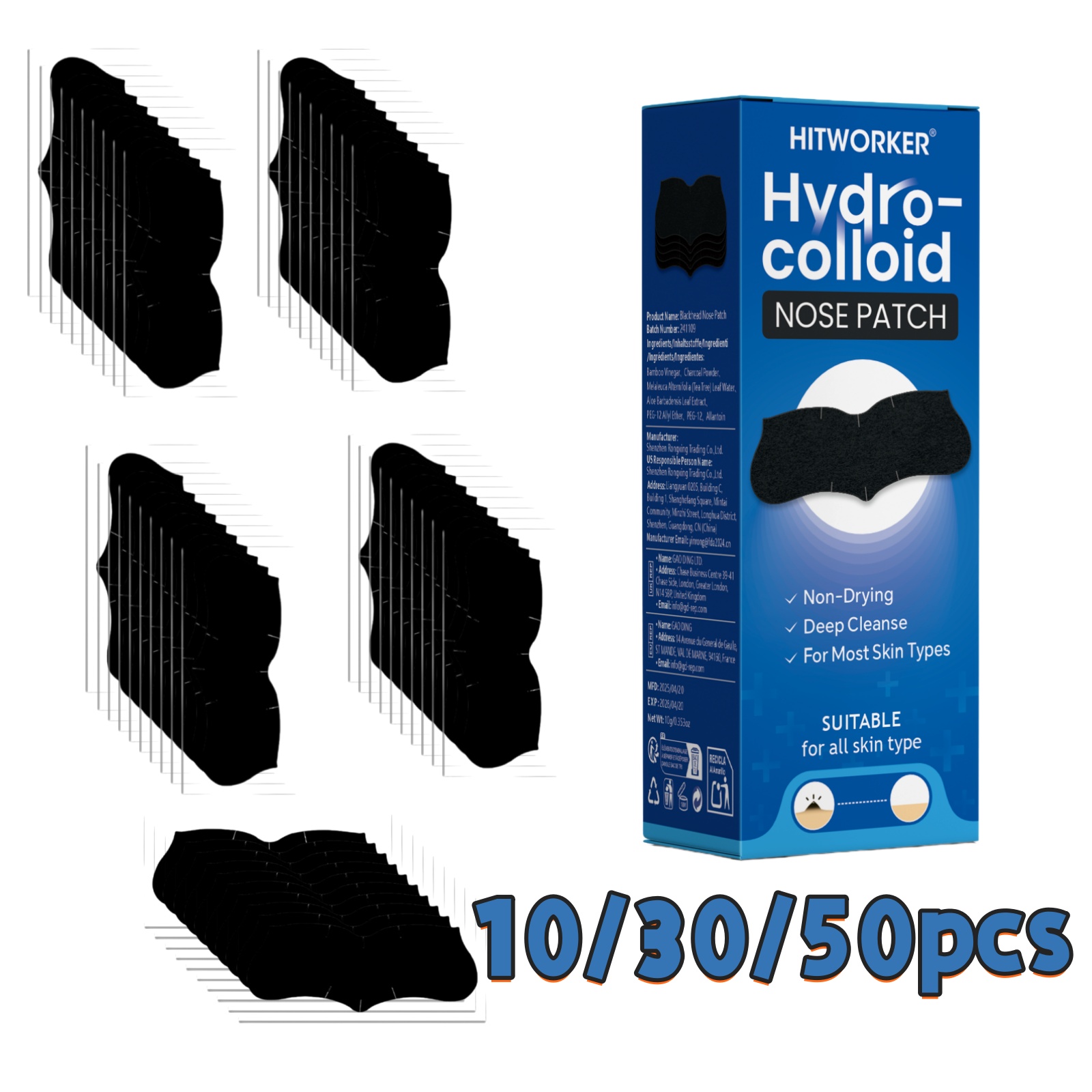 10/30/50-delige neusstrips voo - Led Strip Lights recensie en prijs