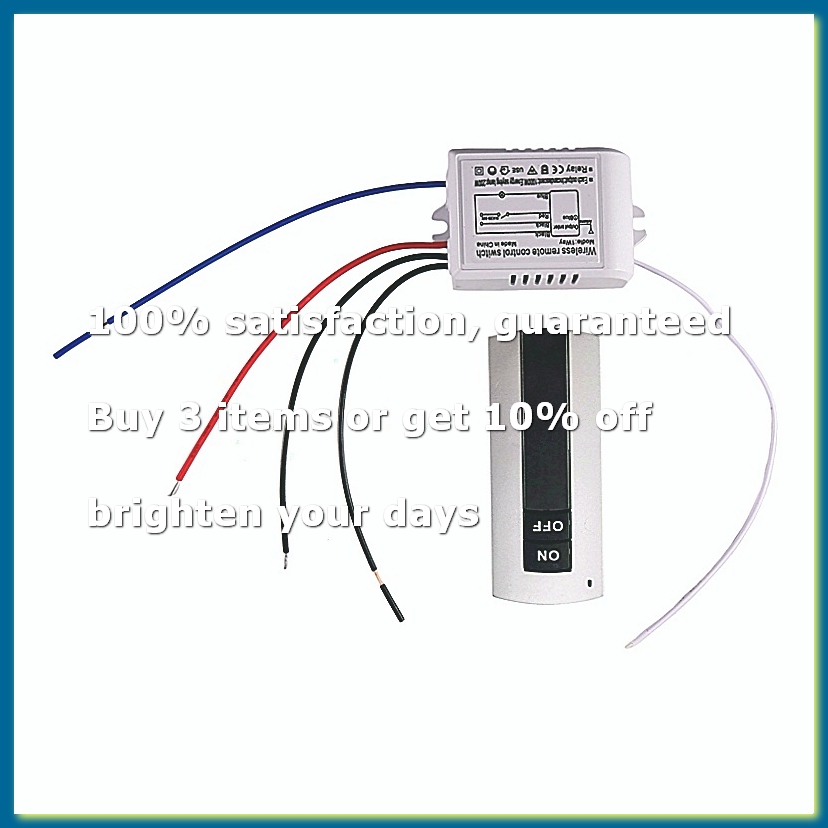1-weg AAN/UIT 220V draadloze a - Light Switch recensie en prijs