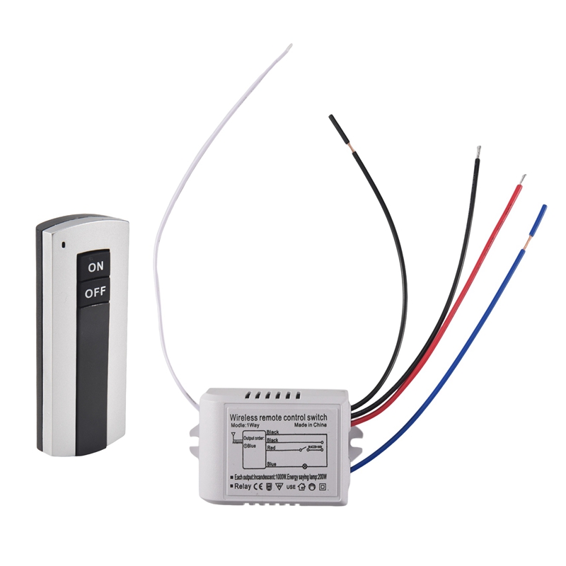 1-weg AAN/UIT 220V draadloze a - Light Switch recensie en prijs