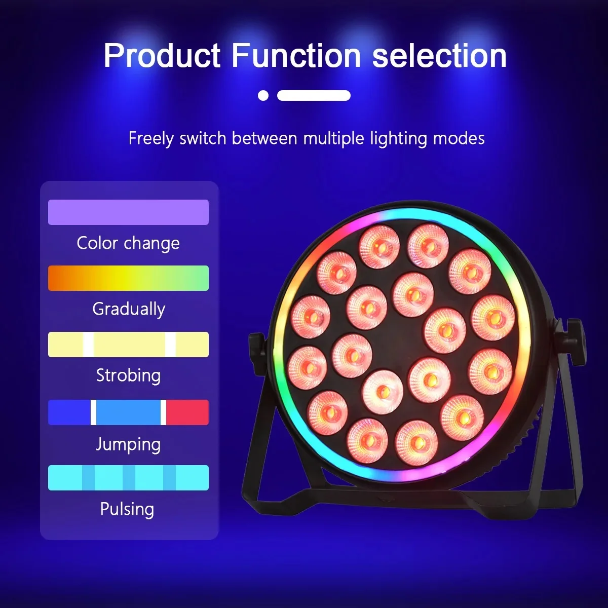 180W RGBW 4-in-1 LED Par-lampe - Led Strip Lights recensie en prijs